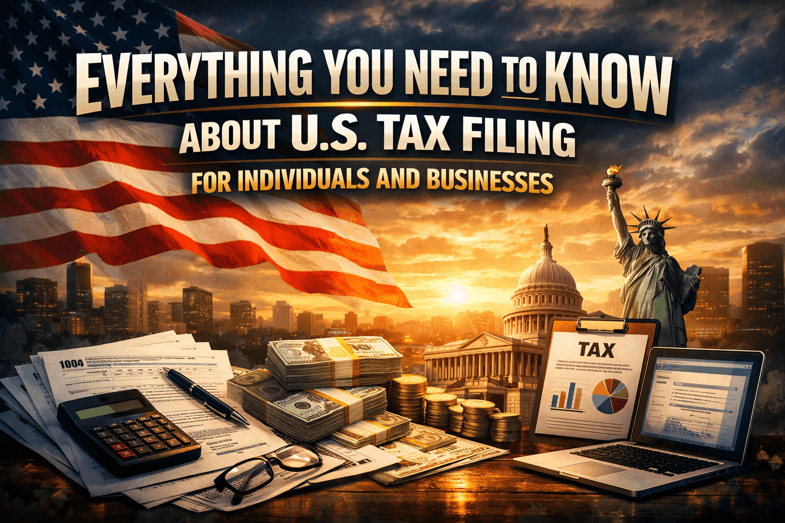 US Tax Filing Made Simple: A Complete Guide for Individuals and Businesses